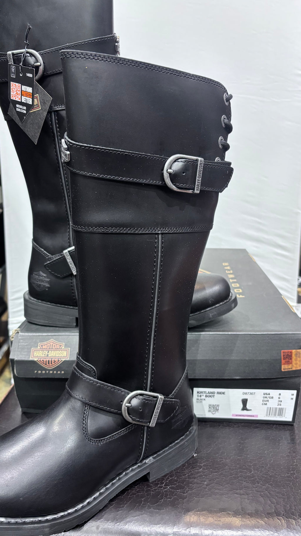 Kirtland Ride 14" Boot - Black