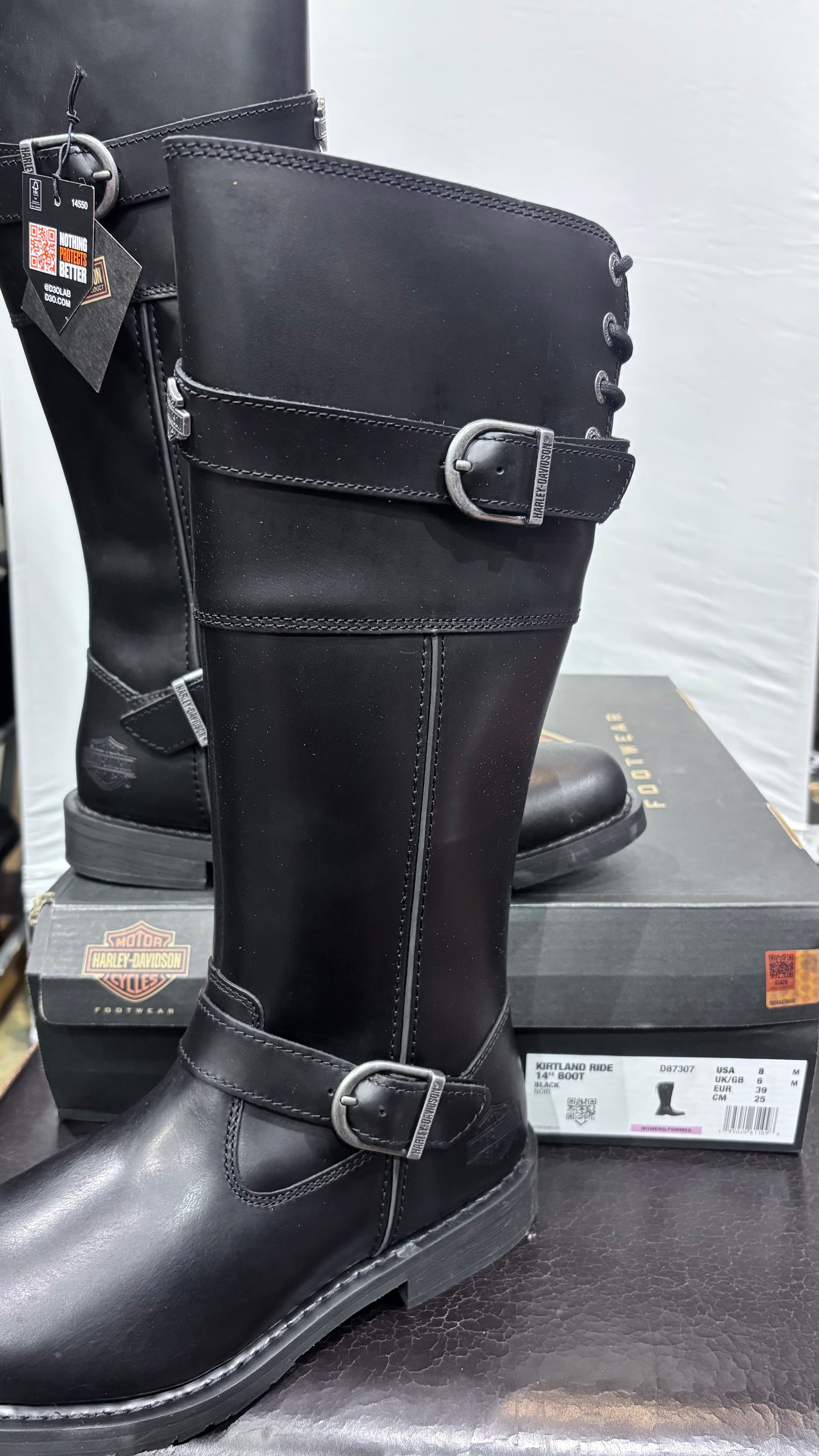Kirtland Ride 14" Boot - Black