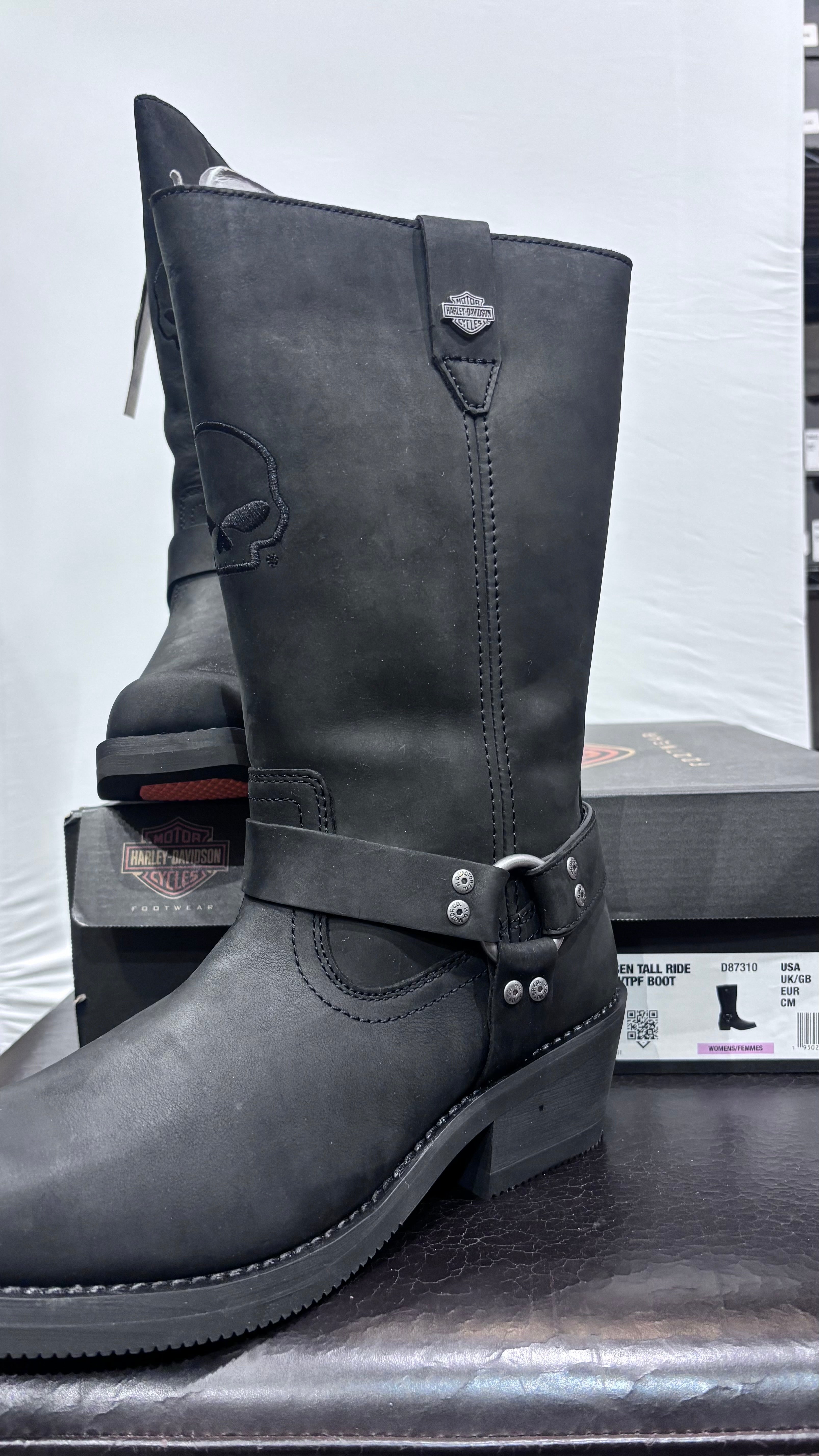 Korsen Tall Ride 10" WTPF Boot - Black