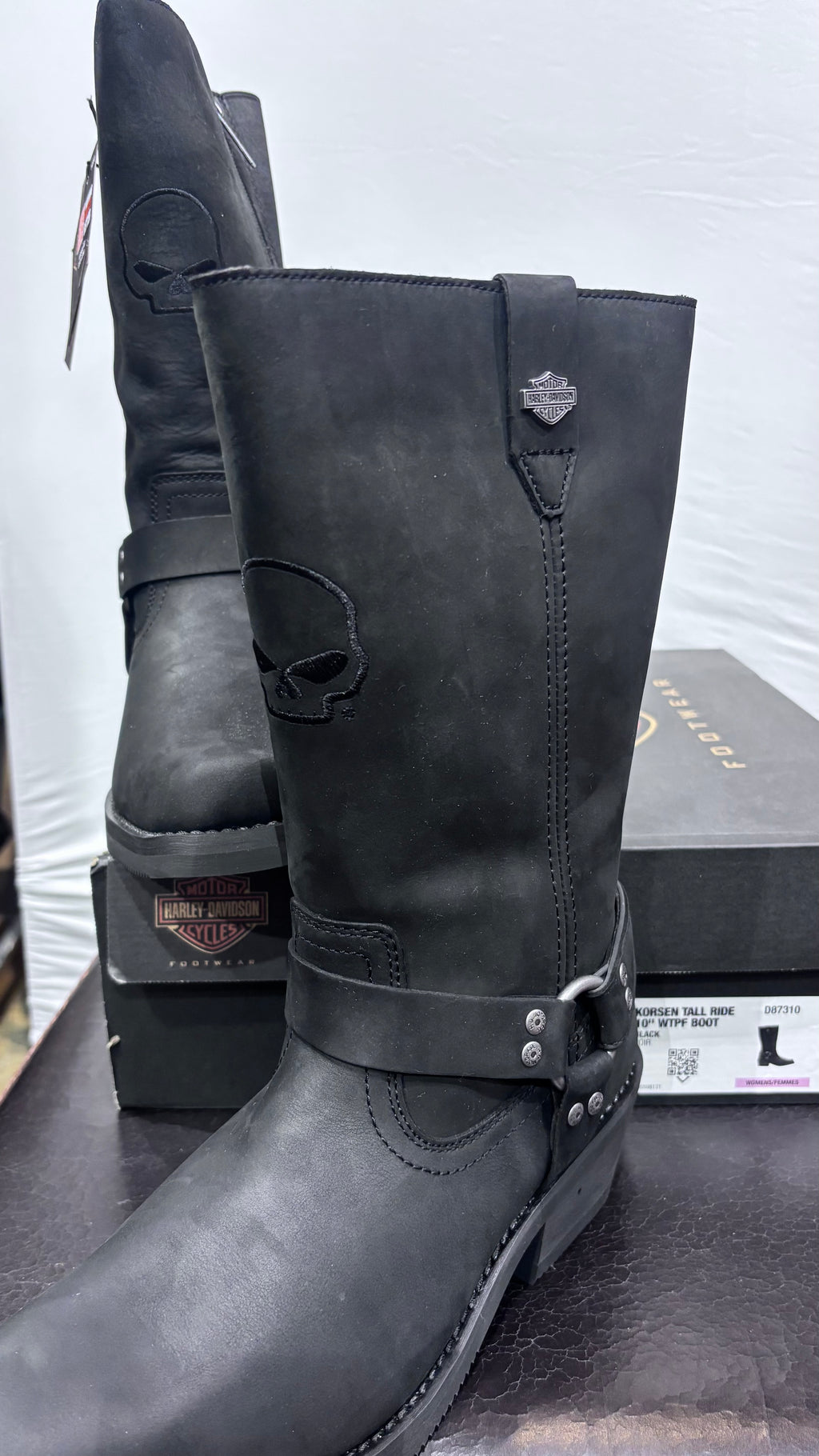 Korsen Tall Ride 10" WTPF Boot - Black